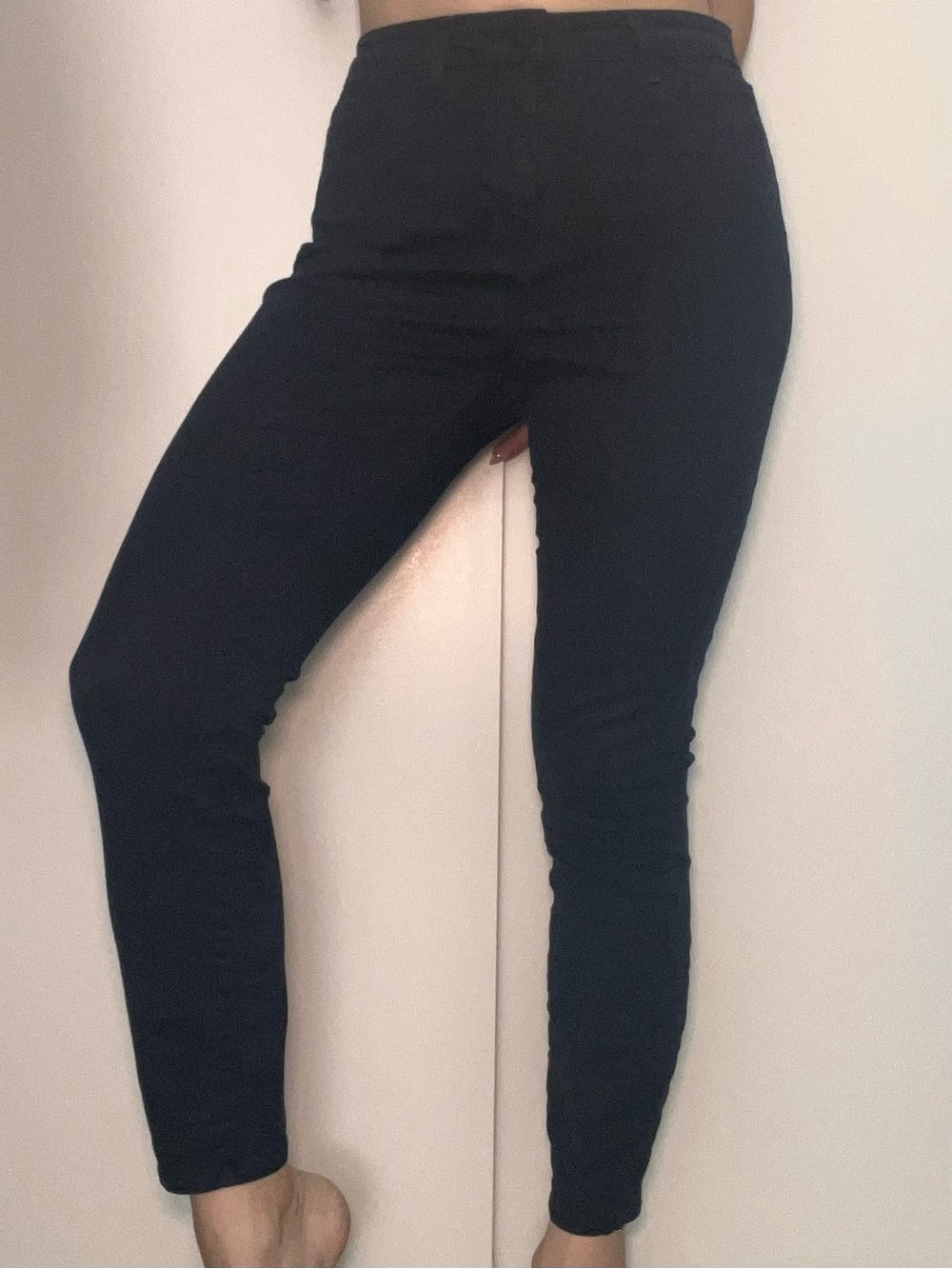 L’AGENCE Dark Navy Skinny Jeans Size 28